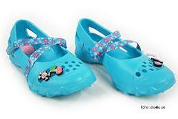 Sandaler med blommiga remmar och applikationer, Skechers