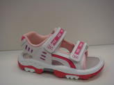 Pax flicksandal vit/rosa