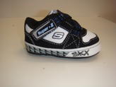 Skechers sneakers i skinn med kardborrband