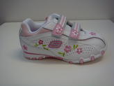 Vit/rosa skinnsko Skechers
