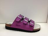 Sköna Marie biosandal i lila nubuck