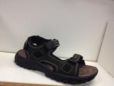 Superskön brun sandal i herrstorlekar
